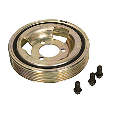 Fulie curea, arbore cotit Crankshaft pulley with bolts BMW 1 F20 1 F21 3 F30 F80 3 F31 CITROEN BERLINGO MULTISPACE BERLINGO/MINIVAN C3 II C3 PICASSO C4 C4 GRAND PICASSO I C4 I 1.4-1.6ALK 02.06- SWAG SW62933617