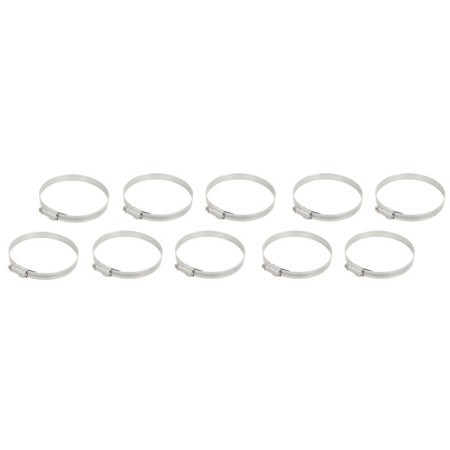 Colier furtun Metal clamp worm gear 10pcs width 122 mm max diam 100mm diameter 80-100 mm material: steel steel type: W1 ASFA-S MIKALOR OSM 03009010 10SZT