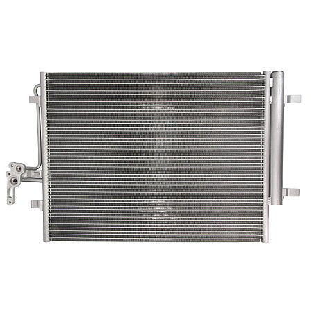 Condensator, climatizare A/C condenser with dryer VOLVO S60 II S80 II V40 V60 I V70 III V70 III/KOMBI XC60 I XC70 II FORD GALAXY II GALAXY MK II MONDEO IV S-MAX LAND ROVER DISCOVERY SPORT 1.5-4.4 03.06- THERMOTEC KTT110284