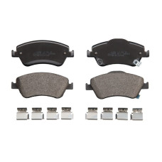 Set placute de frana Fata cu suplimente TOYOTA AURIS COROLLA 1.33-2.2D 10.06-07.14 BRECK 24122 00 701 10