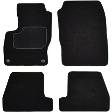 Covoras podea textil Floor mats Velours 4 pcs front/rear set colour neagra FORD FOCUS III 07.10-02.20 Saloon MAMMOOTH MMT A041 FOR130 PRM 01