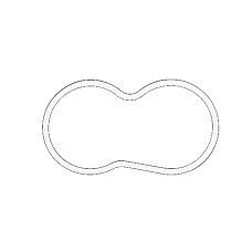 Garnitura termostat lichid de racire SCANIA 4 PGRT DC11.01-DT12.17 01.96- OE SCANIA SCA1421825