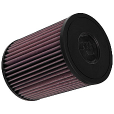 Panou de filtrare (cartus) Sports air filter - Round dl.: 144mm szer.: 81mm wys.:197mm  HYUNDAI I30 KONA 2.0 07.17- K&amp;N FILTERS E-0642