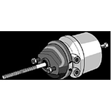 Cilindru de pretensionare Servomotor frana Spate Dreapta/Stanga 20/24 cursa: 57mm/57mm M22x15mm 300 tambur cu furculita MAN MAN E2000 F2000 M 2000 L M 2000 M TGM I 01.94- KNORR BX 9401
