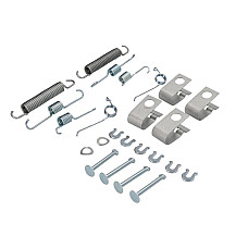 Set accesorii, sabot de frana Set de montaj pantofi de frana SUMITOMO DAIHATSU CHARADE III CHARADE IV 1.0-1.6 03.87-01.01 QUICK BRAKE QB105-0693