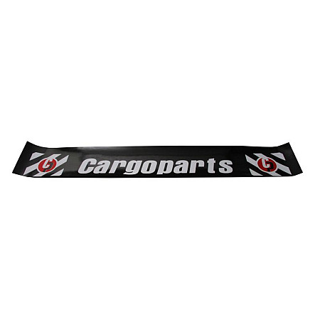 Aparatoare de noroi Mud flap rear 2400x380mm 380x2400mm slat for mudguard with CARGOPARTS sign CARGOPARTS CARGO-M01/CP