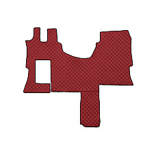 Covor compartiment picioare F-CORE cabina SOLO STAR pe intregul etaj cantitate in set 1 szt. material - piele matlasata eko culoare - rosu MERCEDES ACTROS MP4 / MP5 07.11- F-CORE F-CORE FL33 RED