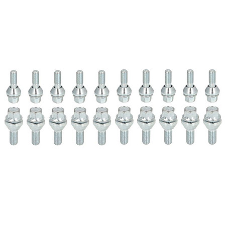 Trusa de montare a jantei de aliaj Fitting kit BOLT-KIT BV M 12x125x285 K17 1 kit / 4 wheels - B/N qty 20 MAK MAK 8000000918