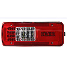 Stop spate Rear lamp L LC11 LED 24V reflector side clearance connector: Side HDSCS 8PIN  IVECO STRALIS I 02.02- VIGNAL VAL160150