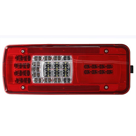 Stop spate Rear lamp L LC11 LED 24V reflector side clearance connector: Side HDSCS 8PIN  IVECO STRALIS I 02.02- VIGNAL VAL160150