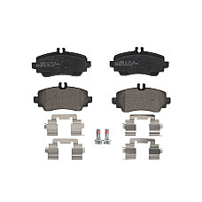 Set placute de frana Fata cu suplimente MERCEDES A W168 1.4-2.1 07.97-08.04 BRECK 23070 00 701 20