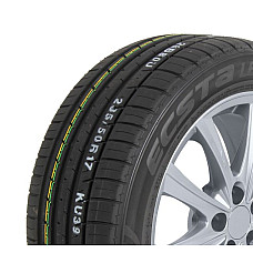 Anvelope vara PKW 2151053 Ecsta KU39 KUMHO Vara Anvelopa turism FR etichete: Din data de 01.05.2021: eficienta combustibil - D aderenta pe teren umed - C clasa de masurare a zgomotului i rezistenei la rulare KUMHO 235/50R17 LOKU 96Y KU39