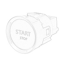 Buton pornire/oprire Vehicle turn-on switch PEUGEOT 508 I 1.6-2.2D 11.10-12.18 OE PEUGEOT 96777946ZD