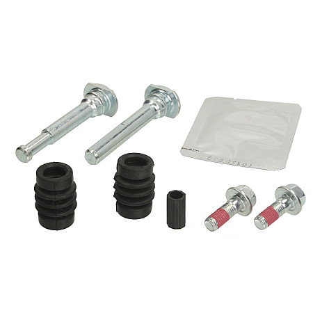 Set bucsi de ghidaj, etrier frana Kit reparare etrier Fata Dreapta/Stanga ALFA ROMEO MITO CITROEN C4 C4 I FIAT 500 500 C BRAVO II IDEA MULTIPLA STILO TIPO FORD KA MONDEO III HONDA CR-V IV 0.9-3.0 08.97- QUICK BRAKE QB113-1385X