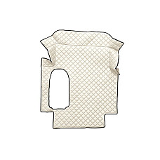 Covor compartiment picioare Covorase Auto F-CORE pentru tunelul central cantitate in set 1 szt. material - piele matlasata eko culoare - sampanie cabina lata 250 cm MAN TGA 06.99- F-CORE F-CORE RH21 CHAMP