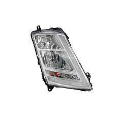 Far Headlamp R H1/H7/LED/PY21W manual insert colour: silver VOLVO FH II 01.12- GIANT 131-VT13310MR