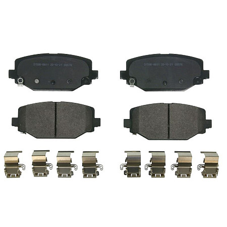 Set placute frana,frana disc Klocek hamulcowy kpl. tyl bez homologacji ECE R90 pasuje do: CHRYSLER TOWN &amp; COUNTRY VOYAGER V DODGE GRAND JOURNEY FIAT FREEMONT LANCIA VOYAGER 2.0D-3.6LPG 09.10- USA PMD1596AT (S)