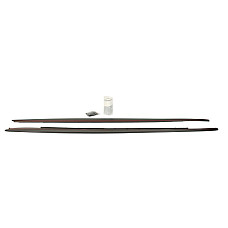 Mulura decorativa/de protectie a pragului de usa Garnish strips side L/R neagra threshold trim M PERFORMANCE BMW 5 G30 G31 G38 F90 02.17-04.20 BLIC 5703-06-0068572P