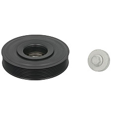 Fulie curea, arbore cotit Crankshaft pulley with bolts NISSAN PRIMERA PEUGEOT 207 RENAULT GRAND SCENIC II GRAND SCENIC III LAGUNA II MEGANE II MEGANE III SCENIC II SCENIC III TRAFIC II 1.6/1.9D 03.01- SWAG SW60936247