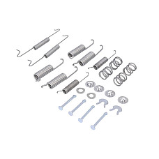 Set accesorii, sabot de frana Set de montaj pantofi de frana VAG VW TRANSPORTER III 1.6-2.1 05.79-07.92 QUICK BRAKE QB105-0571