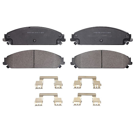 Set placute de frana Fata EN no ECE R90 certification CHRYSLER 300 C 300C DODGE CHALLENGER CHALLENGER SE CHALLENGER SRT8 CHARGER MAGNUM LANCIA THEMA 2.7-6.1 09.04- USA PMD1058AT