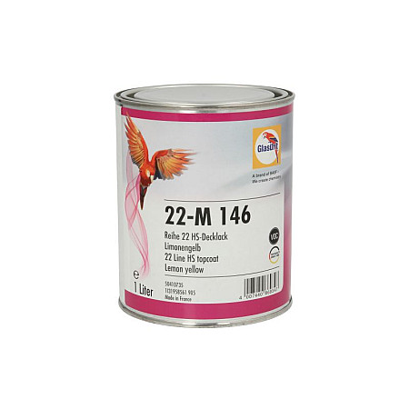 Vopsele Vopsea 1 l galben acrilic luciu pt caroserie compusi organici volatili: 420 tip de pulverizare: pistol GLASURIT 50410735