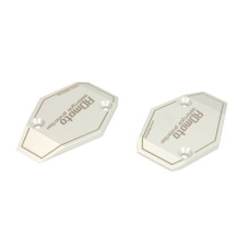 Crash Pad Accessories cover for crash pad sl01 RD Moto colour silver RDMOTO RDM-CAPSL-S