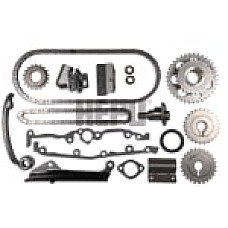 Chit lant de distributie Timing set chain + sprocket  NISSAN 100NX ALMERA I PRIMERA SERENA SUNNY II SUNNY III SUNNY III/KOMBI VANETTE CARGO 1.4/1.6 10.88-07.02 HEPU HEP21-0411