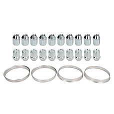 Trusa de montare a jantei de aliaj Fitting kit BM1 741-726 N M14x15 K21 CLOSED 1 kit / 4 wheels - B/N qty 20 MAK MAK 8000000014