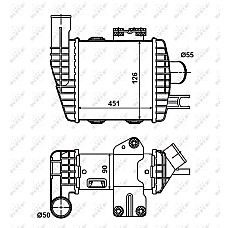 Intercooler, compresor Intercooler HYUNDAI TUCSON KIA SPORTAGE II 2.0D 08.04- NRF NRF 30371