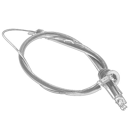 Cablu, frana de parcare Cablu frana de mana 2330mm IVECO DAILY IV DAILY V DAILY VI 2.3D/3.0CNG/3.0D 05.06- OE IVECO 2997368