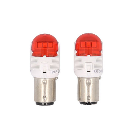 Bec, semnalizator LED light bulb Cardboard 2pcs P21/5W 12V 25/05W BAY15D no certification of approval Ultinon Pro6000 amber PHILIPS PHI 11499AU60X2