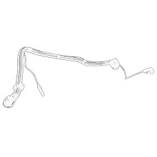 Conducta tubulara, Supapa-AGR Vacuum hose AUDI A1 A3 TT SEAT ALTEA ALTEA XL ATECA IBIZA IV IBIZA IV SC IBIZA IV ST LEON LEON SC LEON ST TOLEDO IV SKODA FABIA II FABIA III OCTAVIA II 1.4D/1.6D/2.0D 10.08- OE VW 04L 129 456E