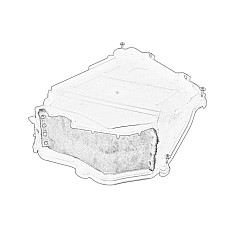 Capac, canal aer proaspat (Aer interior) Cover BMW 7 F01 F02 F03 F04 02.08-12.15 OE BMW 64 11 9 216 222