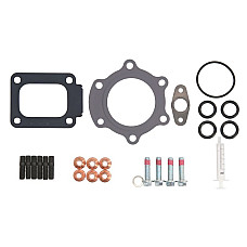 Set montaj, turbocompresor Set de asamblare turbocompresor cu garnituri MERCEDES ACTROS MP4 / MP5 ANTOS AROCS SETRA 400 OM470.903-OM470.915 07.11- ELRING EL524930