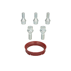 Trusa de montare a jantei de aliaj Fitting kit FZ83 66.45-57.1 B C17D30 60 cone M14x15 L30 1 kit / 1 wheel - 5 holes ITWHEELS ITW49038