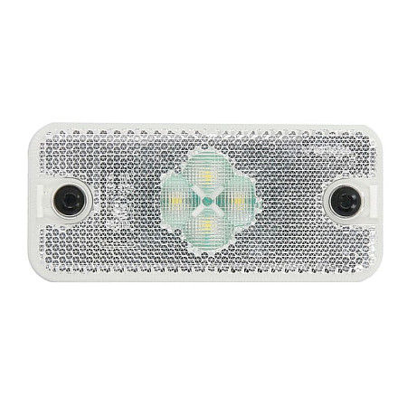 Lampa gabarit Vignal alb lampile de pozitie dreptunghiulara cu LED-24V 110x50x18mm VIGNAL VAL198660