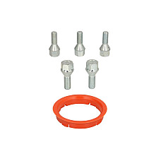 Trusa de montare a jantei de aliaj Fitting kit FZ25 74.1-66.6 B B27 60 cone M12x15 L24 1 kit / 1 wheel - 5 holes ITWHEELS ITW49063