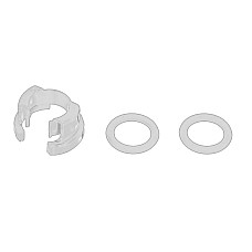 Inel de Etanare, conducta de agent frigorific Air-conditioning fitting elements  TOYOTA YARIS 12.10- OE TOYOTA 88718-1E140