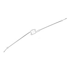 Cablu, capota motor Engine hood cable middle AUDI Q3 1.4-2.5 06.11-10.18 OE VW 8U0 823 531