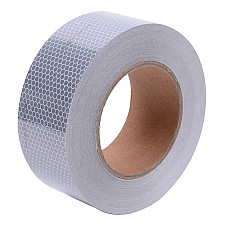 Banda reflectorizanta adeziva tip fagure - ALBA (rola 5cm x 25m)