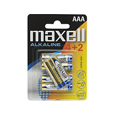 Baterii alcaline AAA-LR03 4+2/blister