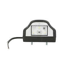 Iluminare numar de circulatie Lampa numar inmatriculare LED 12/24V culoare: negru 647x623x97mm  TRUCKLIGHT SM-UN076