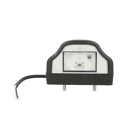 Iluminare numar de circulatie Lampa numar inmatriculare LED 12/24V culoare: negru 647x623x97mm  TRUCKLIGHT SM-UN076