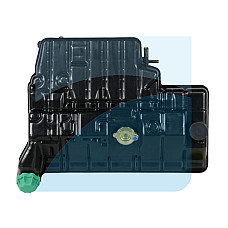 Vas de expansiune, racire Vas expansiune lichid racire cu conector MERCEDES ACTROS MK NG SK 08.73-10.02 HIGHWAY 19033007HW