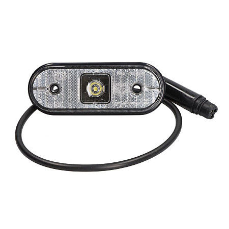 Lampa gabarit Outline marker lights L/R UNIPOINT I white LED hose length 500 connector: ASS3 3PIN UNIPOINT I ASPOCK A31-7707-107