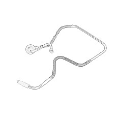 Furtun ambreiaj Furtun servo ambreiaj pompa - actuator CITROEN JUMPER FIAT DUCATO PEUGEOT BOXER 3.0D 04.06- OE FIAT 55270949