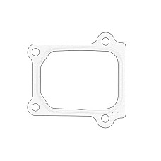 Garnitura, Carcasa galerie admisie Garnitura de recirculare a gazelor de esapament MAN OE M.A.N. 51.09905.0092MAN