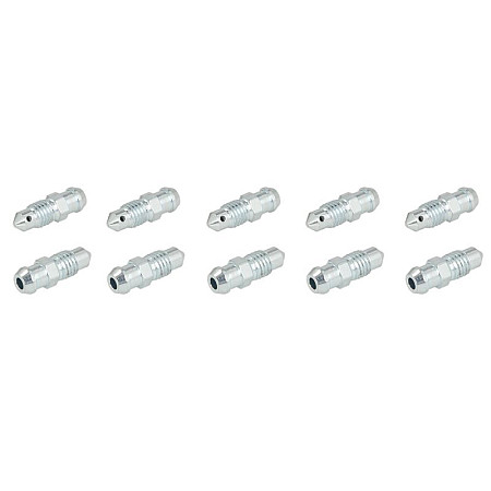 Surub aerisire, cilindru receptor frana Aerisitor frana M7x1mm 10 buc VOLVO 140 240 460 480 S40 I V40 ALFA ROMEO 33 75 90 GTV BMW 1 E81 1 E82 1 E87 1 E88 1502-2002 E10 0.4-Electric 01.60- QUICK BRAKE QB0053-10