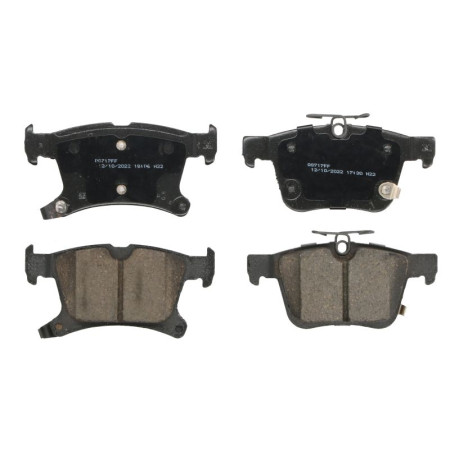 Set placute de frana Spate fara omologare ECE R90 CHRYSLER PACIFICA 3.6/3.6H 01.17- WAGNER ZD1901